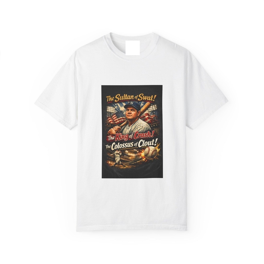 Babe Ruth Sandlot White T Shirt